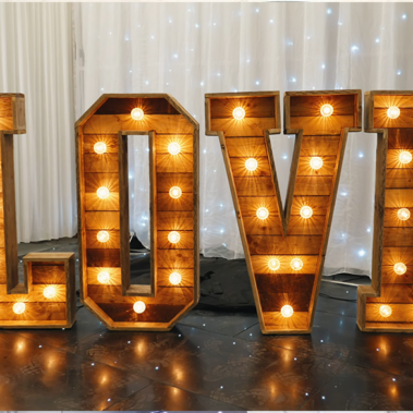 Rustic Letters and Numbers